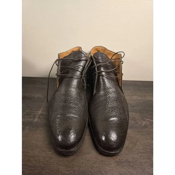 Gravati Peccary Chukka Boot Men's Size 11.5 Brown Rare